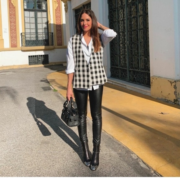 Zara | Checked Waistcoat - Picture 3 of 14